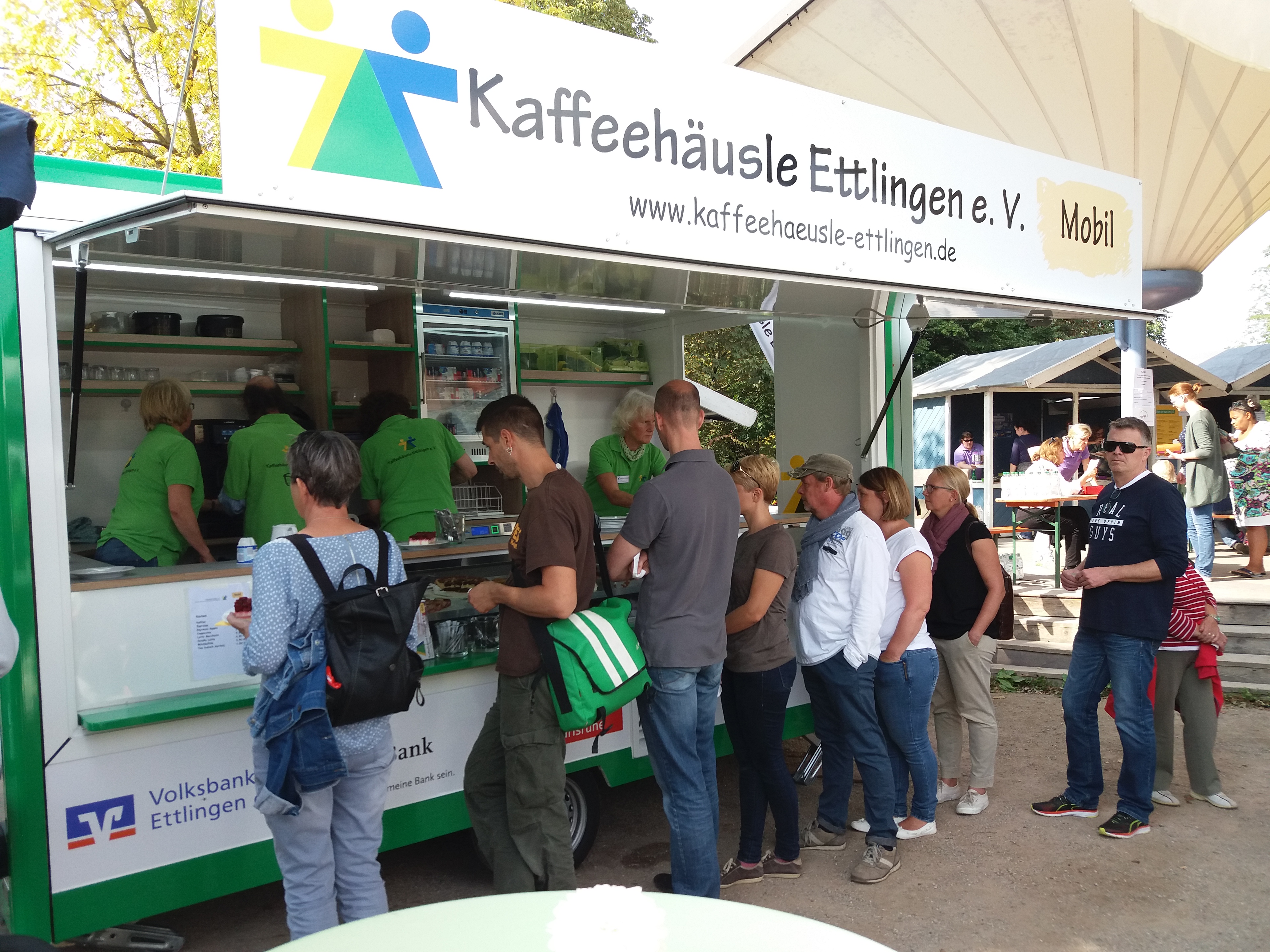 Kaffeehäusle Mobil zum Kinderfes im Horbachpark im September 2017